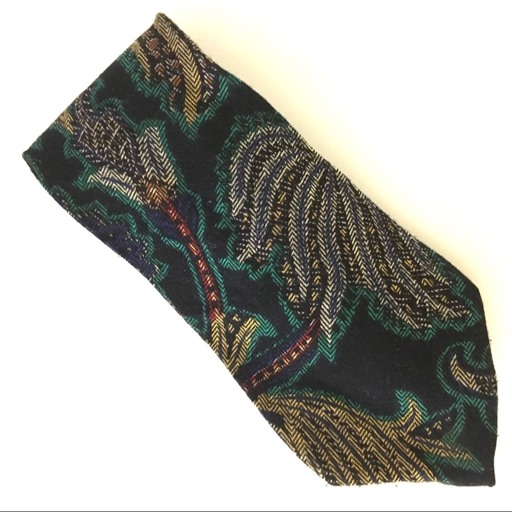 Vintage“Windsor” Men’s Tie -Tapestry Pattern